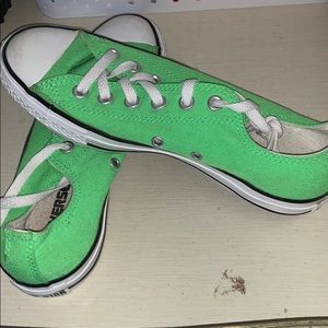 Neon Green All Star Converse
